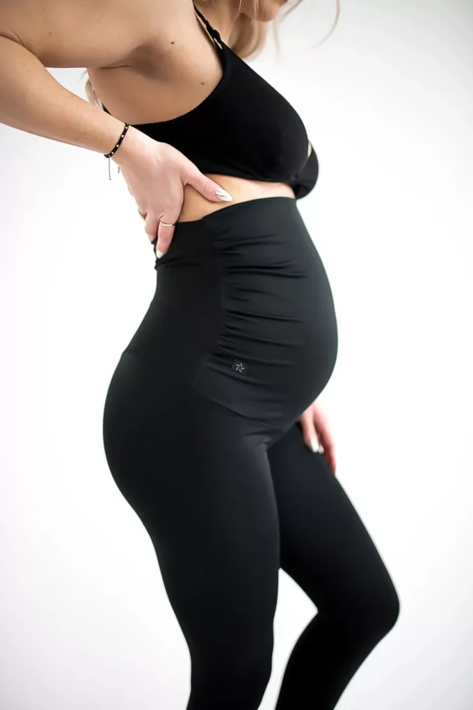 Legginsy Ciążowe - black